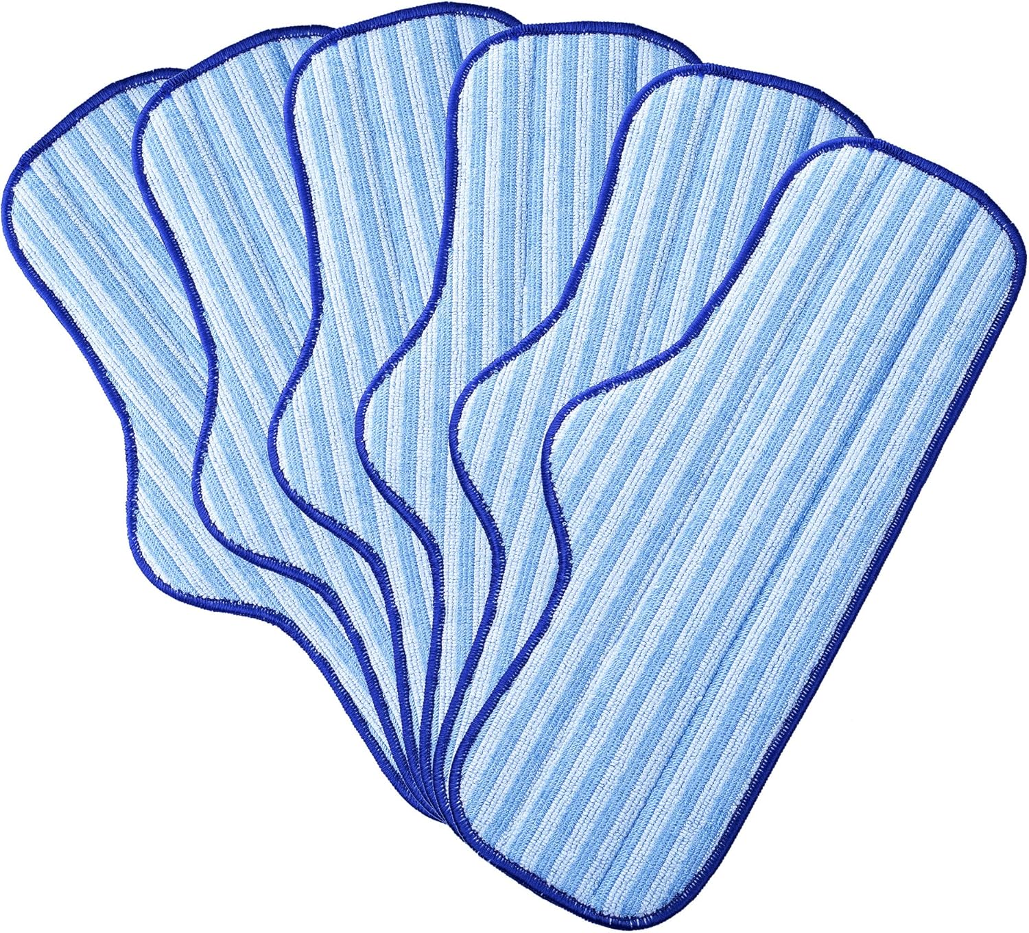 Newbealer Microfiber Steam Cleaner Pads - 6 PCS Durable, Washable & Reusable for NB282C