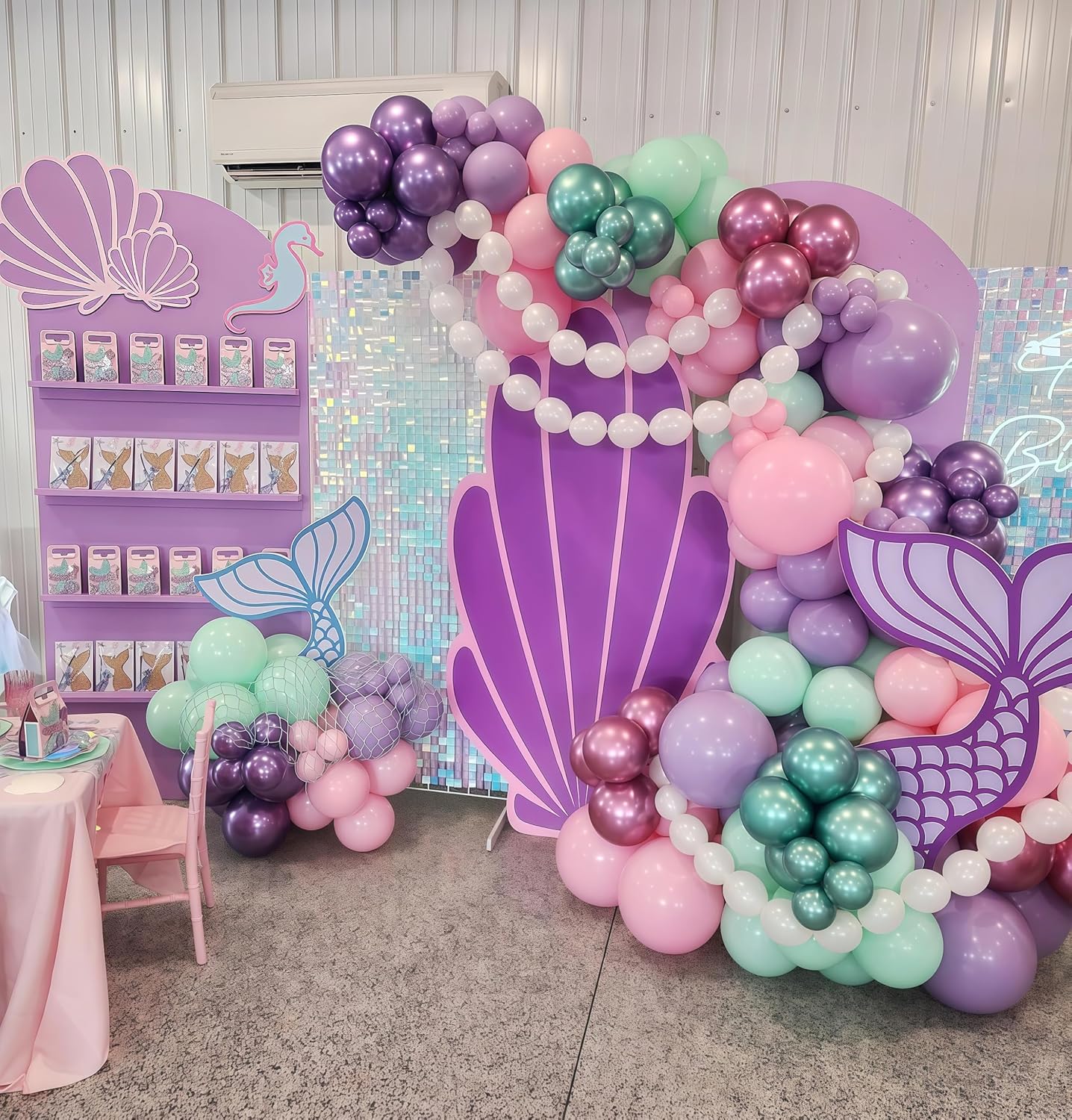Pearl White Linking Balloons - 100PCS 6 Inch Quick Link Balloons for Wedding & Party Decorations