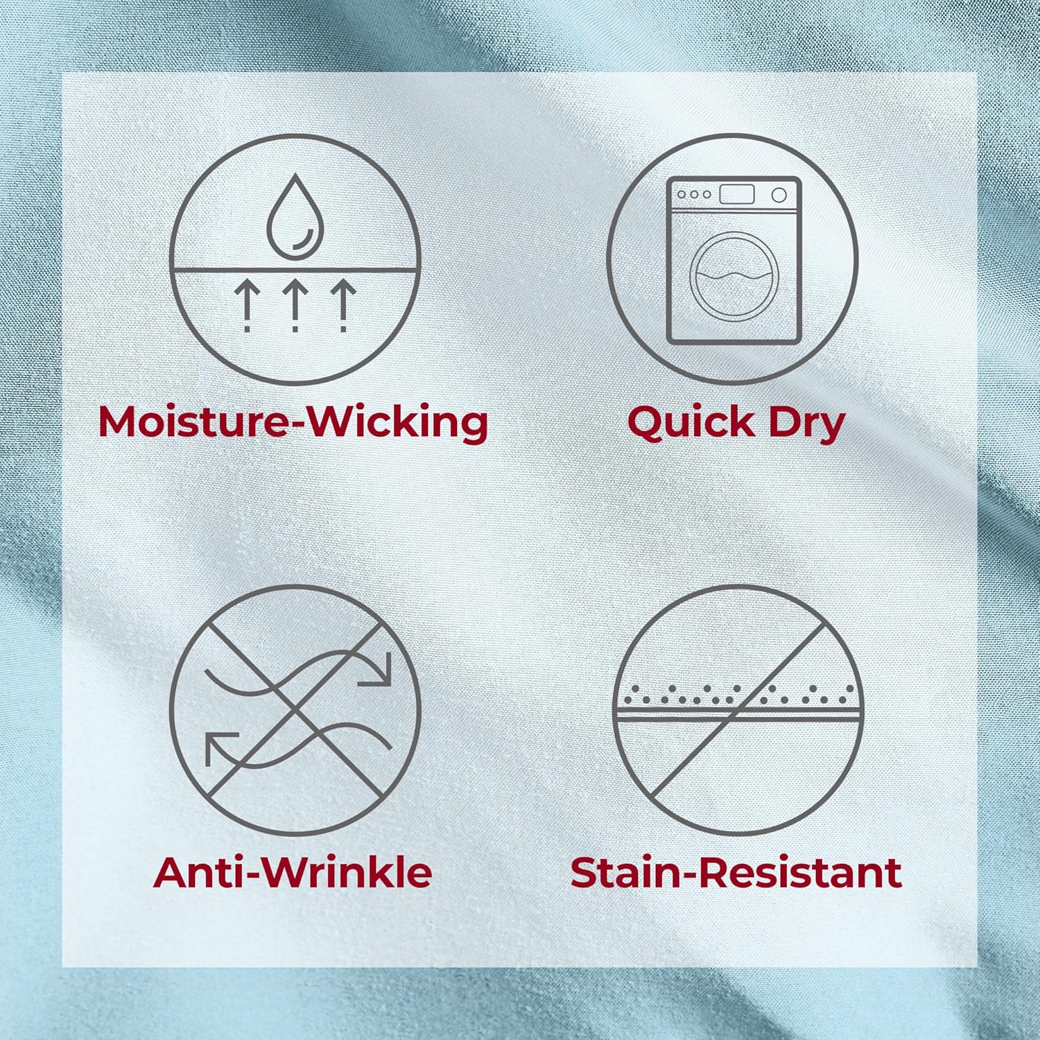 Mellanni Twin XL Sheets Set - 3 PC Hotel Luxury Bedding | Extra Soft, Cooling, Wrinkle-Resistant (Aqua)