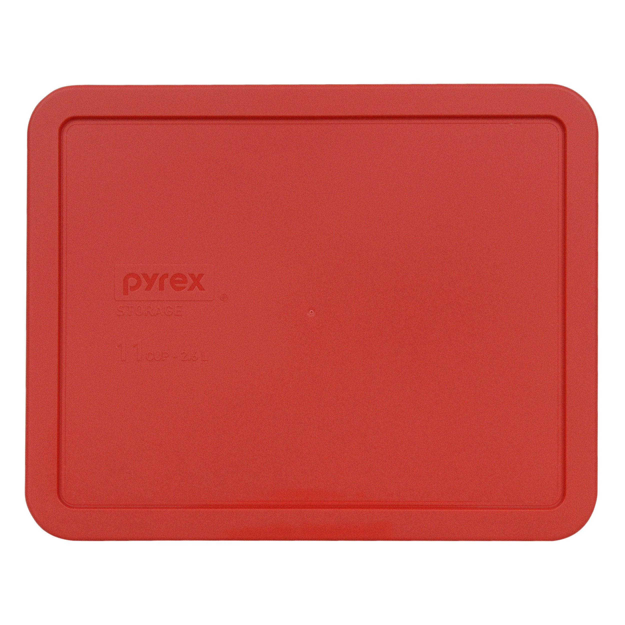 Pyrex 7212-PC 11-Cup Red Food Storage Replacement Lid - Made in USA
