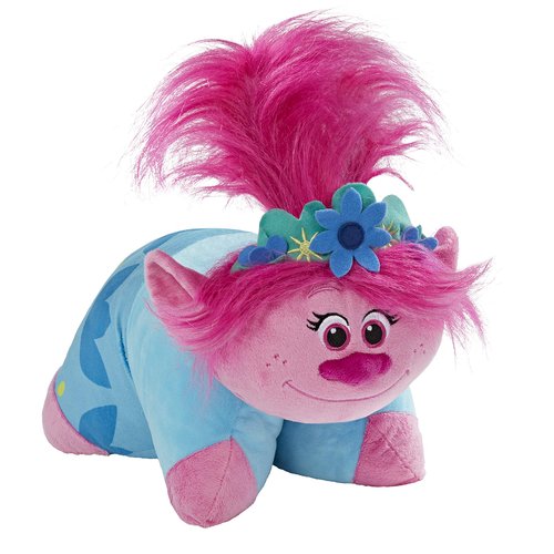 Pillow Pets DreamWorks Poppy Stuffed Animal – Trolls World Tour 16” Plush Toy