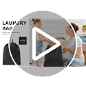 Portable Travel Laundry Bag with Handles - Compact & Durable