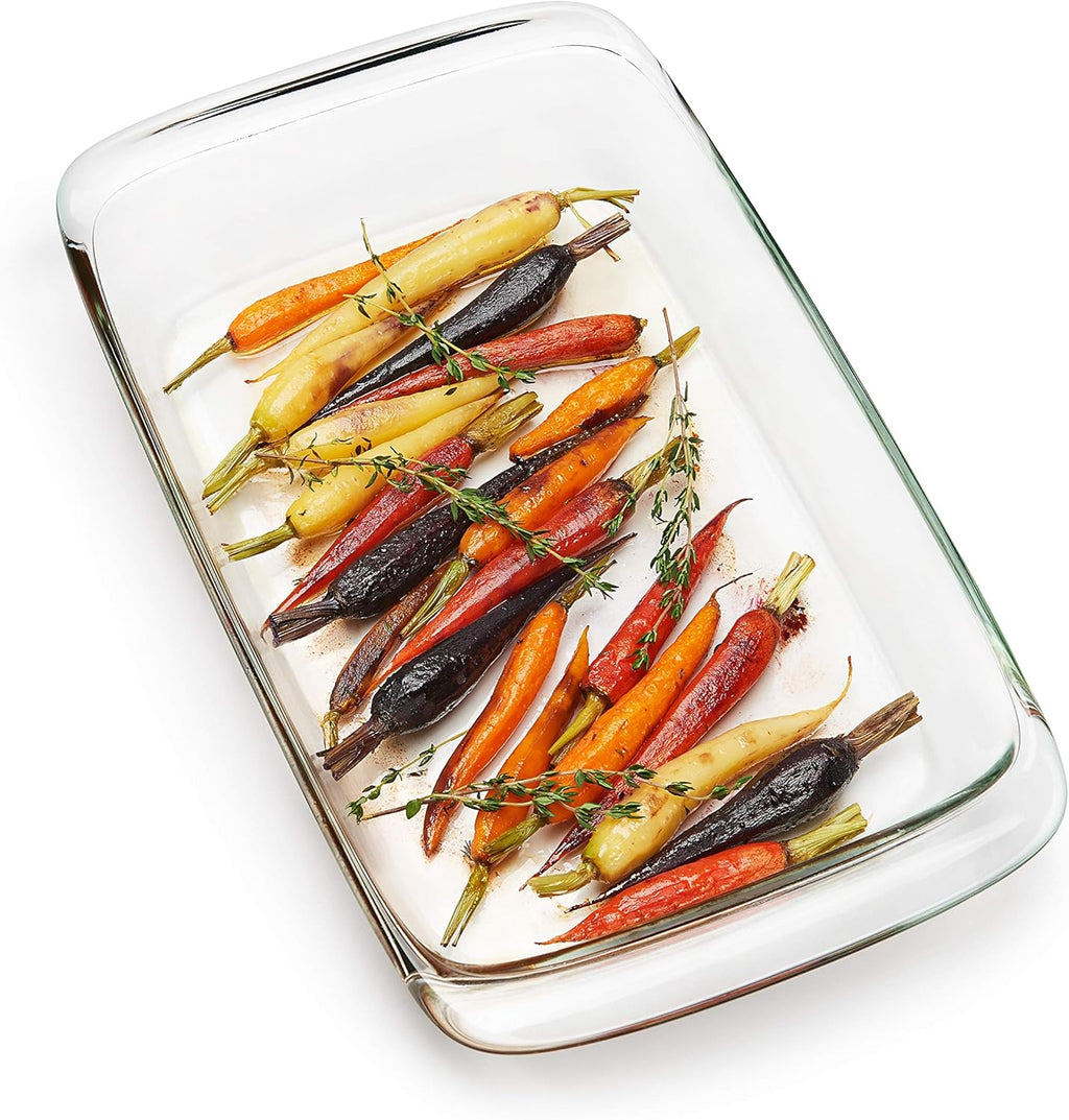 OXO Good Grips 3 Qt Glass Baking Dish - Durable, Easy-Clean Design for Perfect Baking