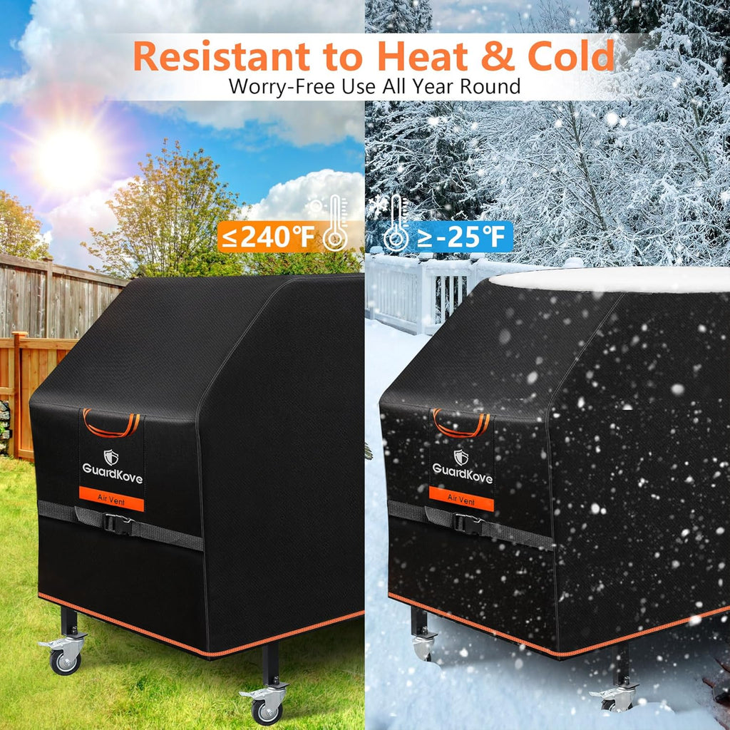 Blackstone Griddle Cover - Heavy Duty 1000D Waterproof Grill Protection | Fits 36" 4-Burner Models