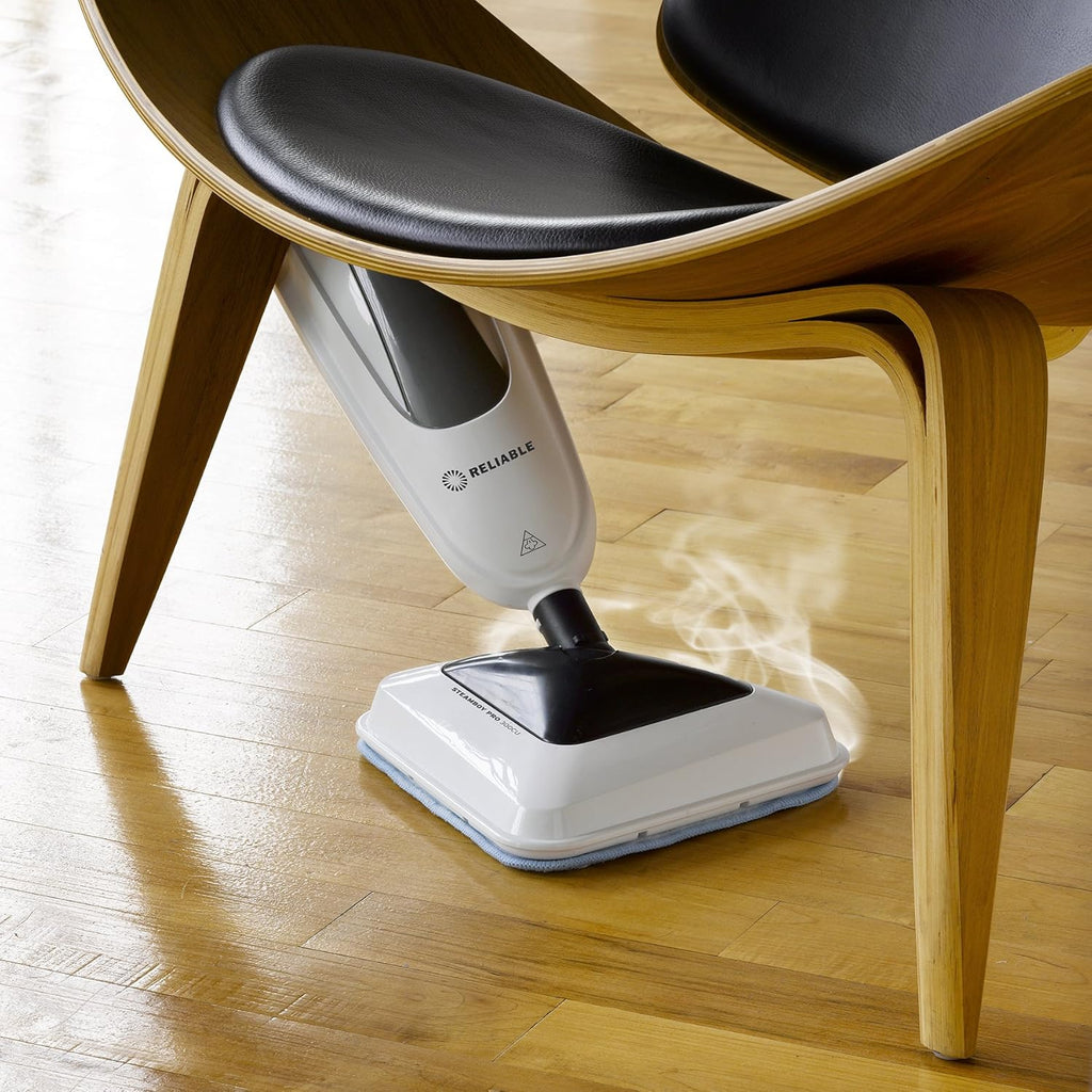 Steamboy Pro 300CU | 3-in-1 Electric Steam Mop - Versatile Floor Cleaner with 4 Microfiber Pads & Swivel Head