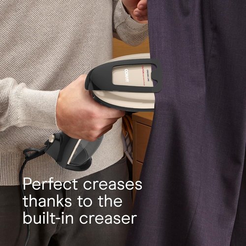 Conair Turbo ExtremeSteam 1875W Handheld Garment Steamer - Portable Design for Strong, Penetrating Steam - Black