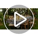 Waterproof Red and White Plaid Tablecloth 60 x 102 Inches - 2 Pack