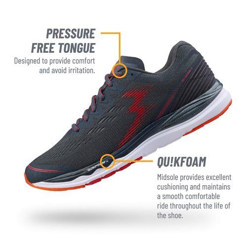 361° Meraki 2 Running Shoe (13.0 D, Ebony/Sleet)