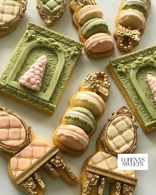 Lorena's Sweets Cookie Decoration Kit Paris Cafe
