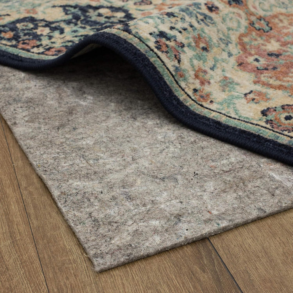 Mohawk Home Non-Slip Rug Pad - 1/4" Thick Felt & Latex Rubber Gripper - 8' x 10' for Hardwood & Tile Floors