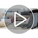 Deconovo Faux Linen Throw Pillow Covers, 20"x20" (Pack of 4) - Pale Banana