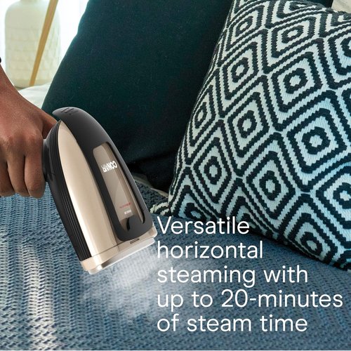 Conair Turbo ExtremeSteam 1875W Handheld Garment Steamer - Portable Design for Strong, Penetrating Steam - Black