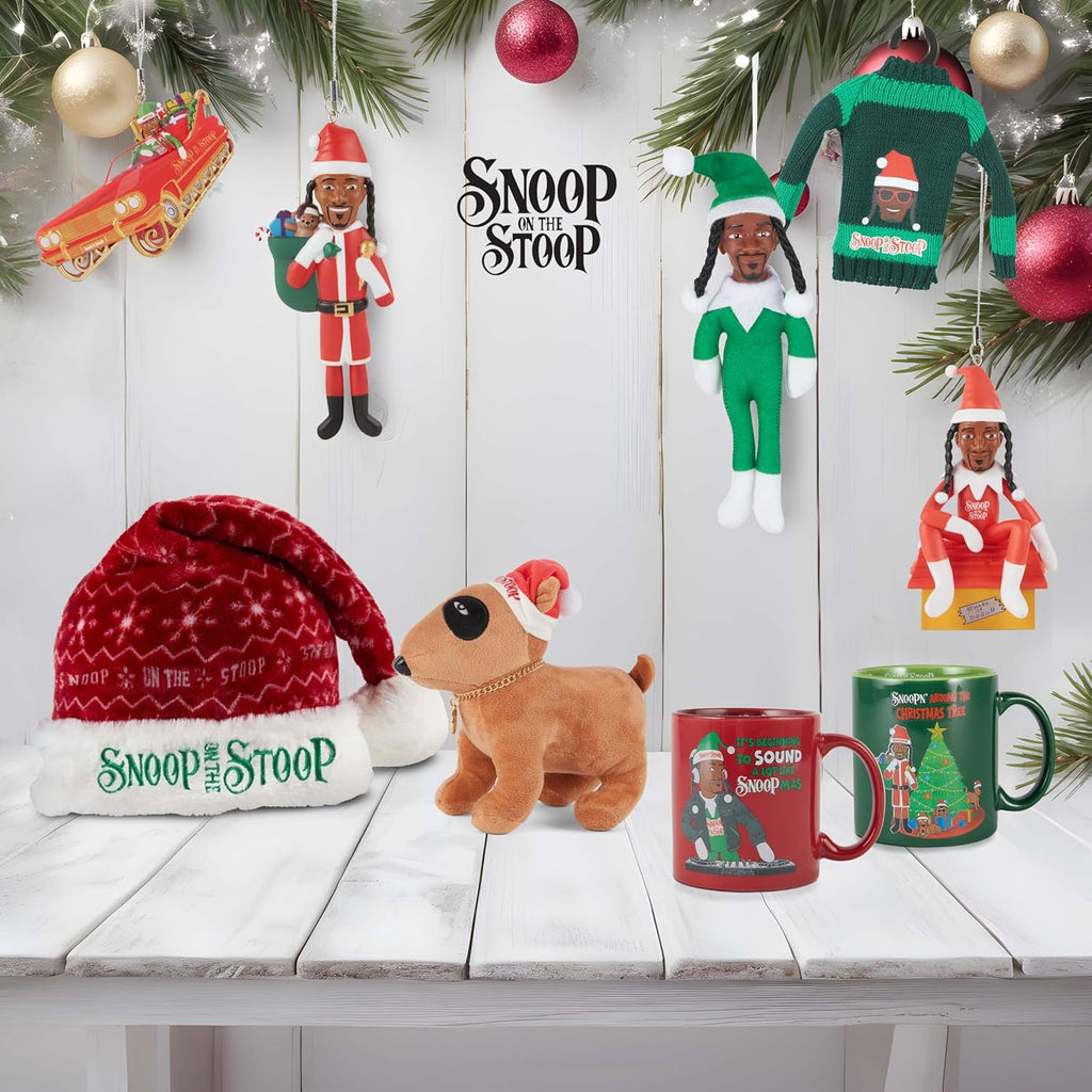 Snoop Dogg Christmas Ornaments - Funny Gag Gifts for Adults | Perfect Stocking Stuffers & Gift Exchange