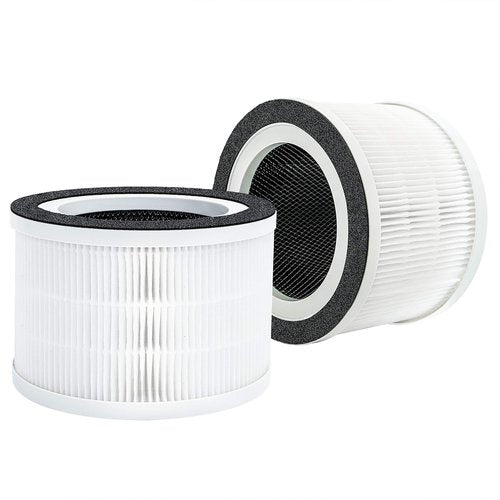 Flintar Allo Replacement Filter, Compatible with Afloia Fillo and MOOKA Allo Air Purifier, 3-in-1 Filtration, 2-Pack