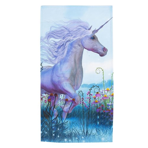NORTHWEST Classics Beach Towel, 30" x 60", Unicorn