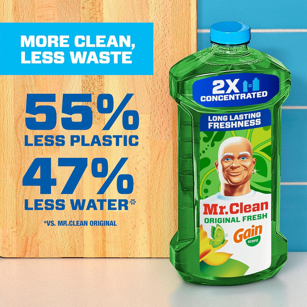 Mr. Clean All-Purpose Cleaner - Multi-Surface Floor Cleaner for Home & Kitchen | 41oz