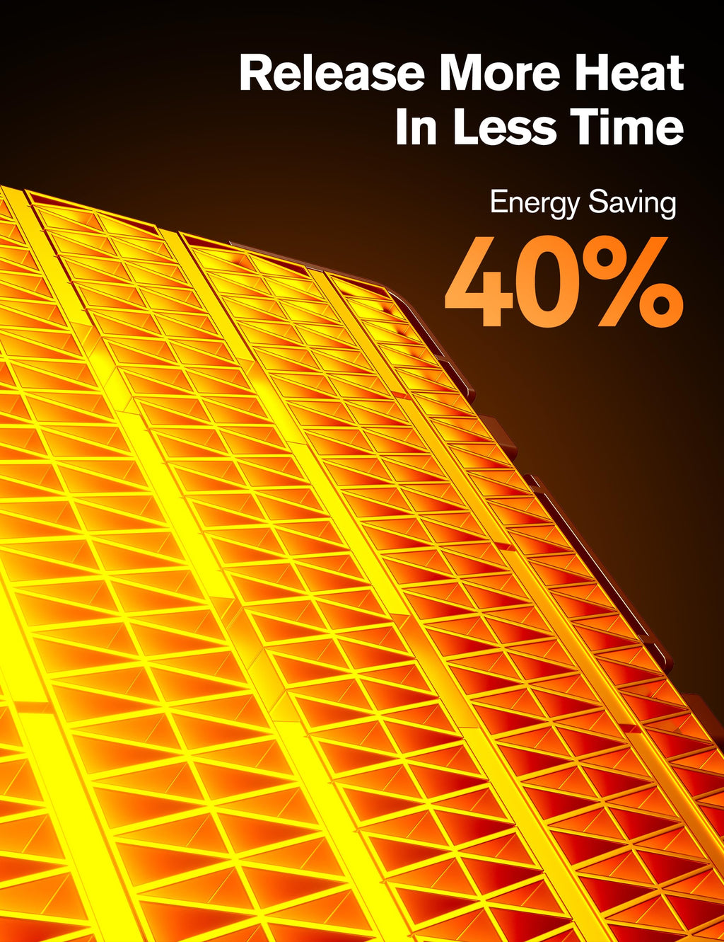Electric Space Heaters For Indoor Use, 100°unlimited Oscillating, 2S Instant Heating, 1500WPTC Ceramic Electric Patio Heaters For HomeOffice, Tip-Over & Overheat Protection, 2 Heating Modes, SnowWhite