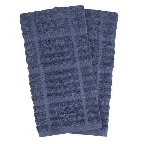 All-Clad Solid Kitchen Towels, 2-Pack, Indigo