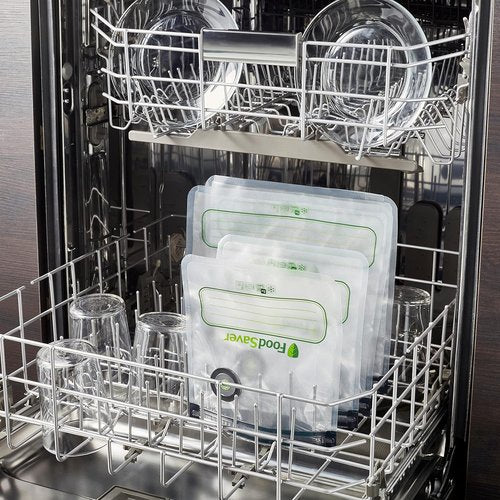 FoodSaver® Reusable Gallon Vacuum Zipper Bags - Keep Food Fresh & Reduce Waste