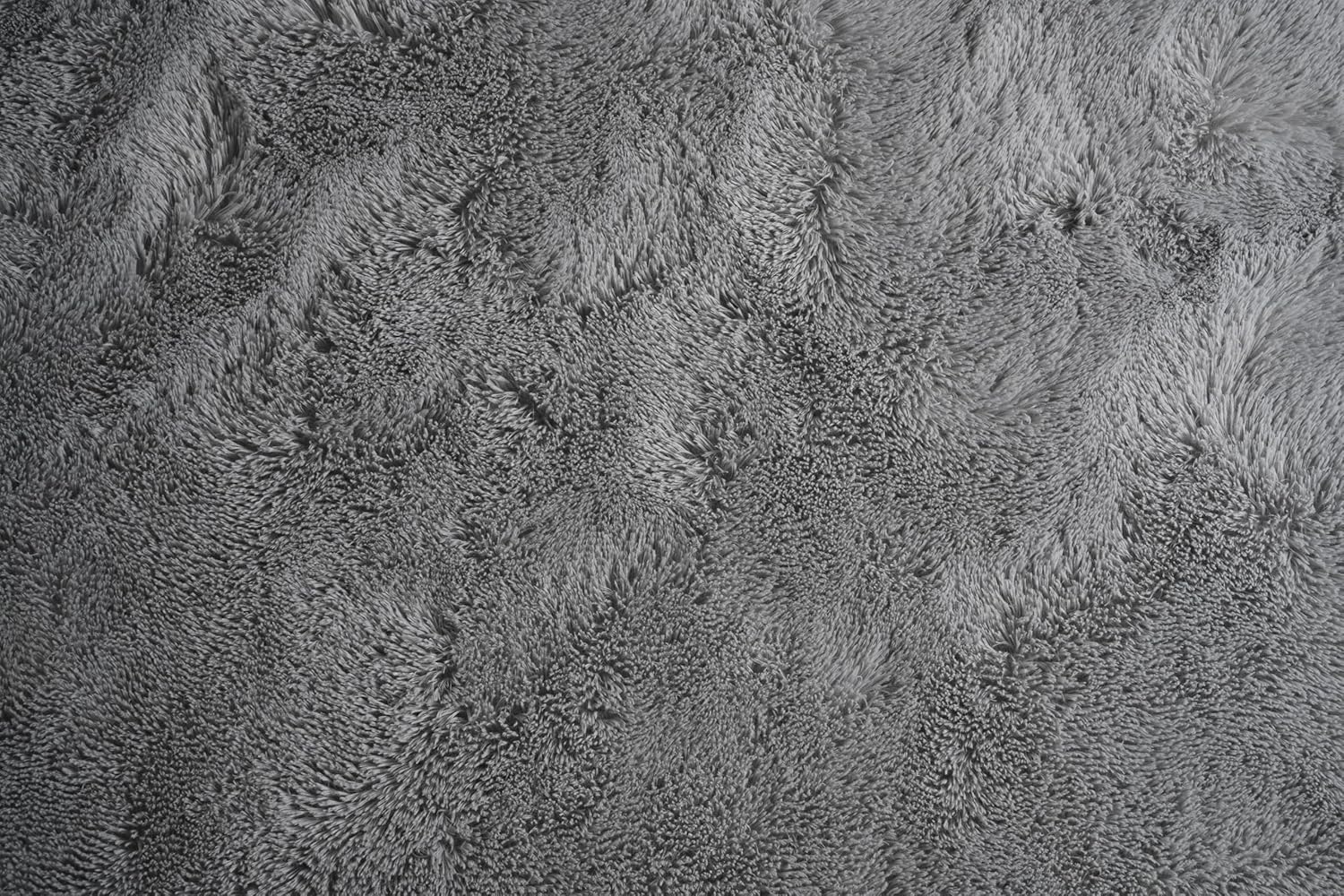 Zentavio Area Rugs - Soft Fluffy Grey Shag Carpet | 4x6 Plush Throw Rug for Living Room & Bedroom