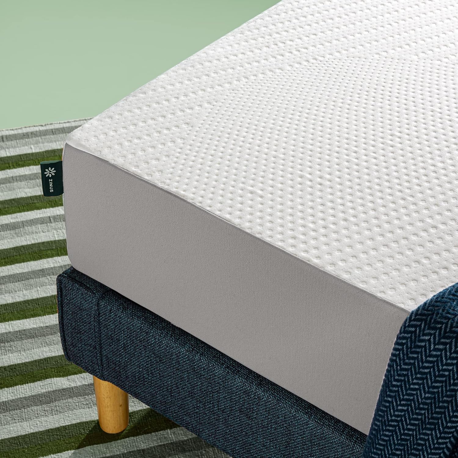 Zinus 10 Inch Twin Foam Mattress - Cooling Comfort with Certified Safe Materials