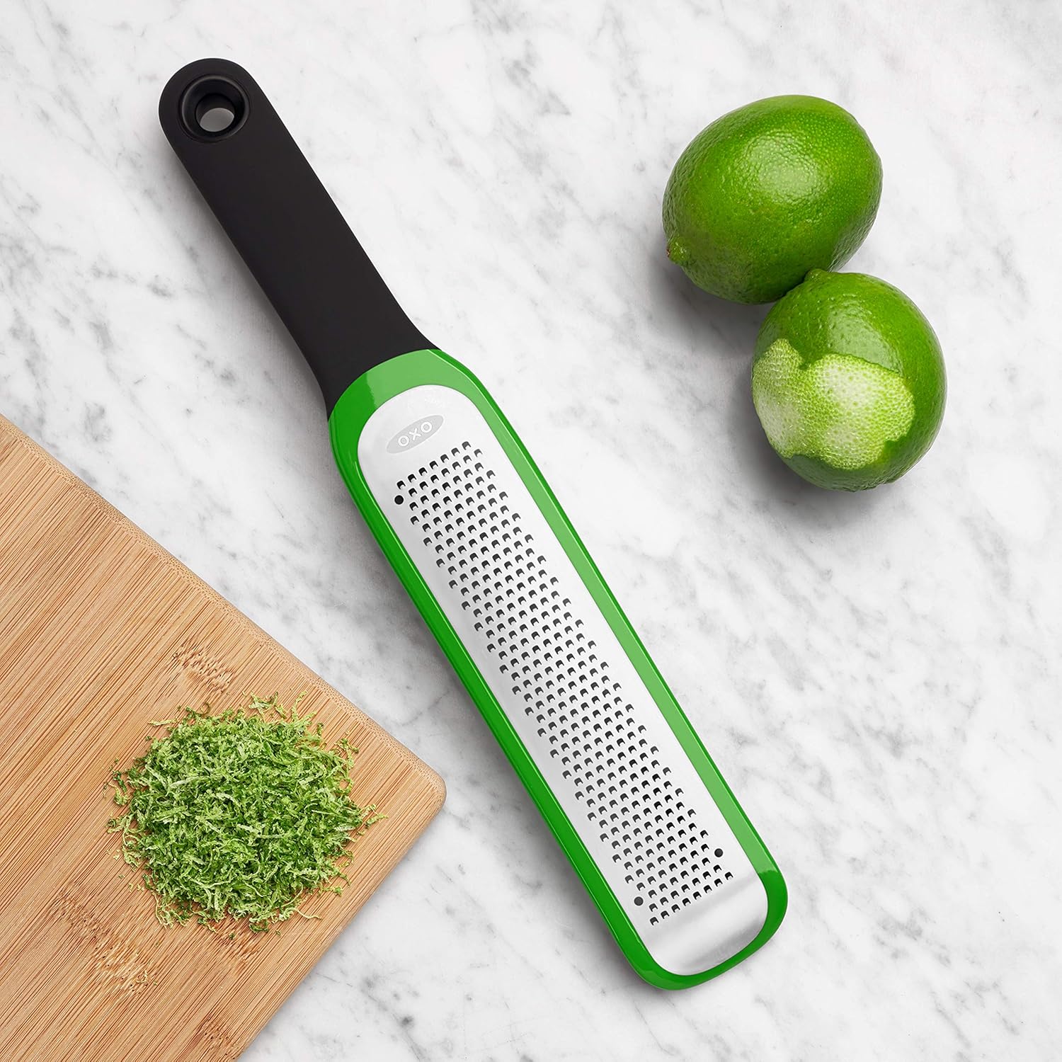 OXO Good Grips Zester & Grater - Precision Etched Blades for Effortless Citrus Zesting & Grating