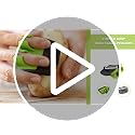 2 Pcs Stainless Steel Finger Potato Peeler Set for Easy Peeling