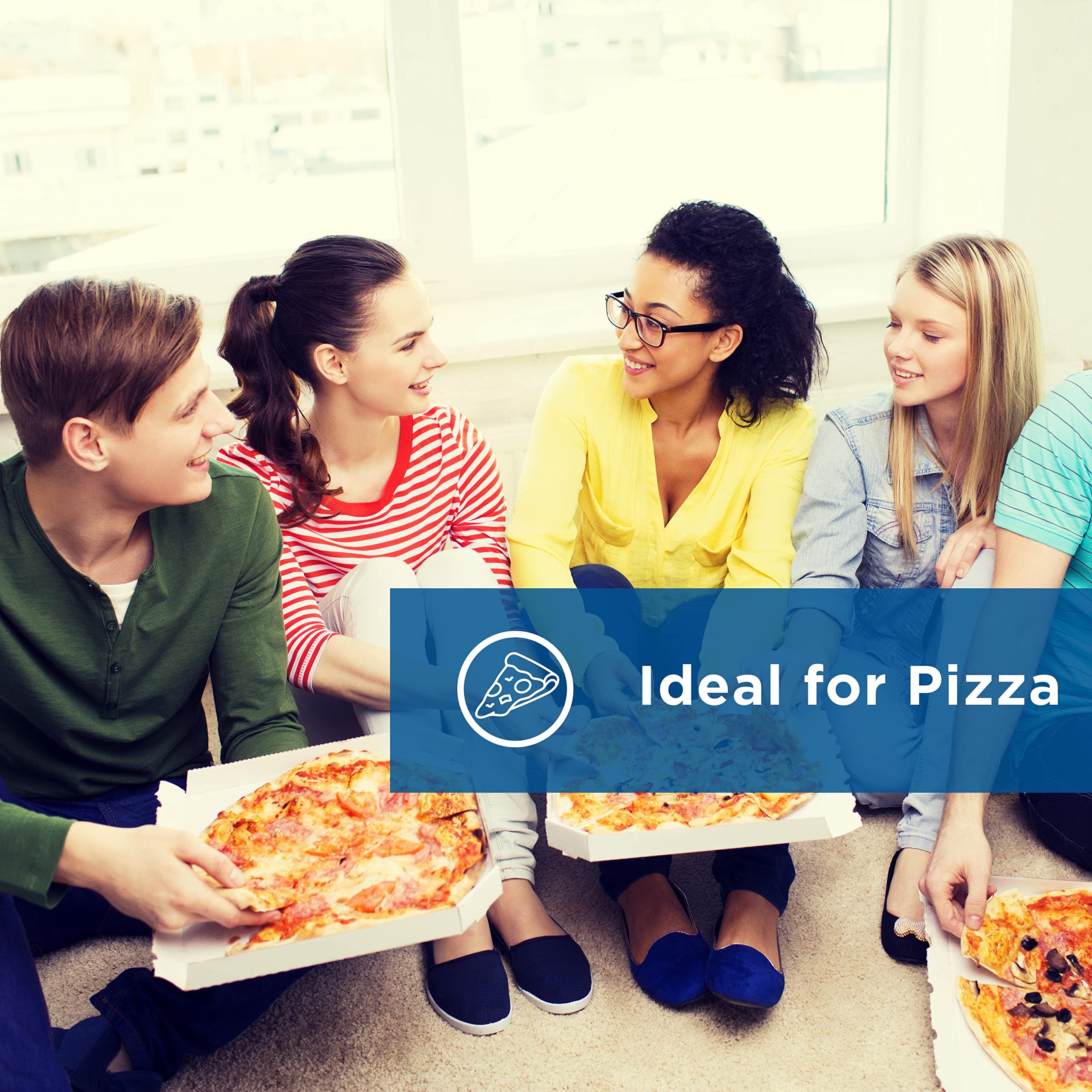 Dixie Parchment Silicon-Coated Pizza Sheet by GP PRO (Georgia-Pacific), White, 27S12, 12" L x 12" W, (Case of 1,000)