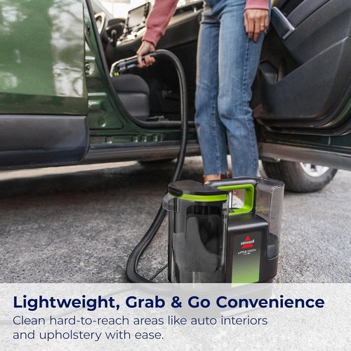 BISSELL® Little Green® Max Pet Portable Carpet Cleaner - Deep Clean Upholstery & Auto with Self-Cleaning Tool