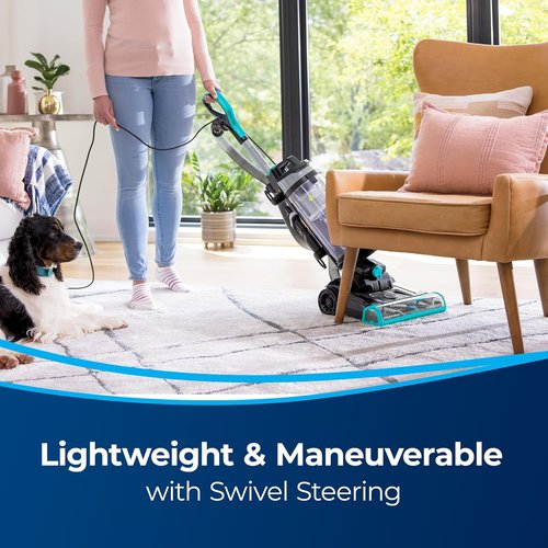 Bissell CleanView Swivel Pet Vacuum Cleaner - Full-Size with Quick Release Wand & Swivel Steering