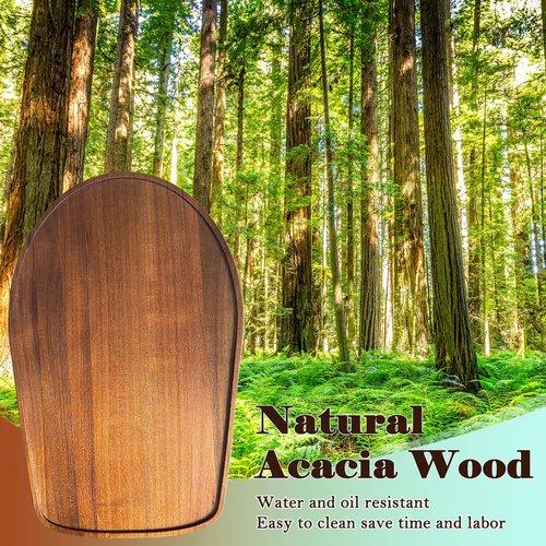 Acacia Wood Mixer Slider Mat for KitchenAid Stand Mixer Wooden Sliding Tray Compatible with Kitchen Aid 4.5-5 Qt Mixer