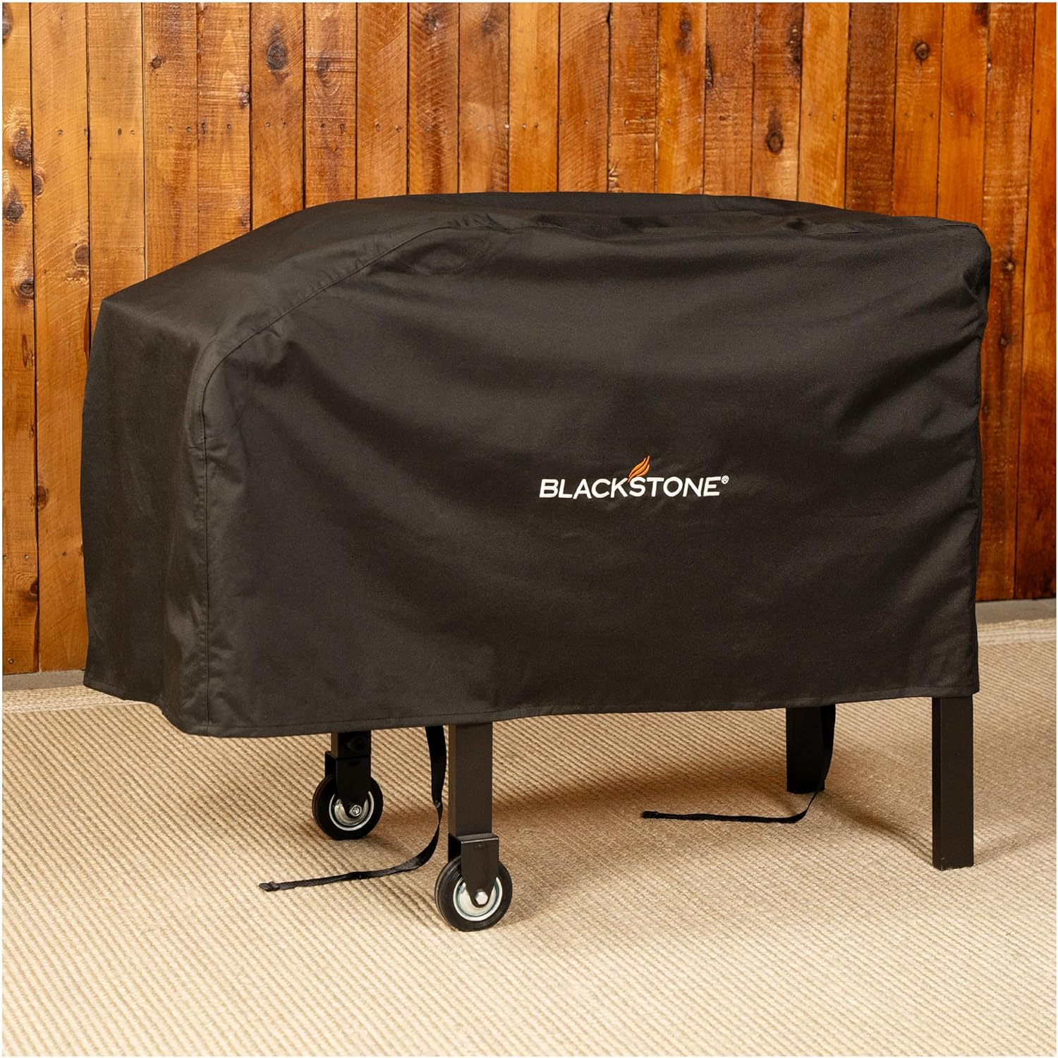 Blackstone 28” Single Shelf Griddle Cover - Durable 600D Polyester, Sleek Black Design