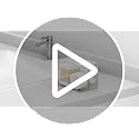 Oasiteege Clear Plastic 3 Slots Q Tip Holder with Lid & Non-slip Base