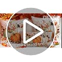 DFXSZ 12x20 Inch Fall Pumpkin & Maple Leaf Lumbar Pillow Cover - Orange, Green, White, Polyester, Thanksgiving Home Decor Pack of 1