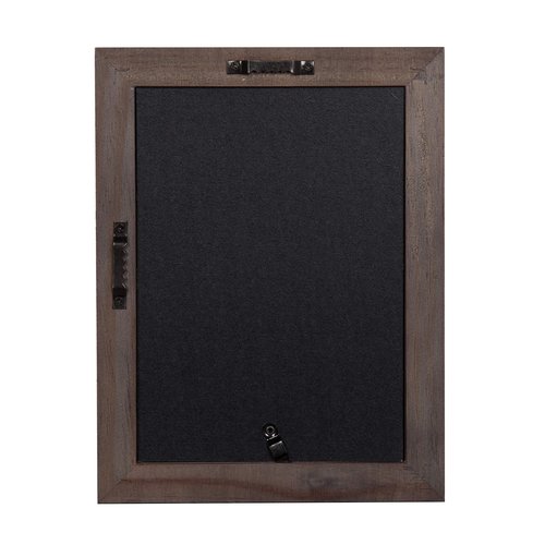 Kate and Laurel Bordeaux Gallery Wall Kit, Set of 10 with Assorted Size Frames with Charcoal Gray Finish