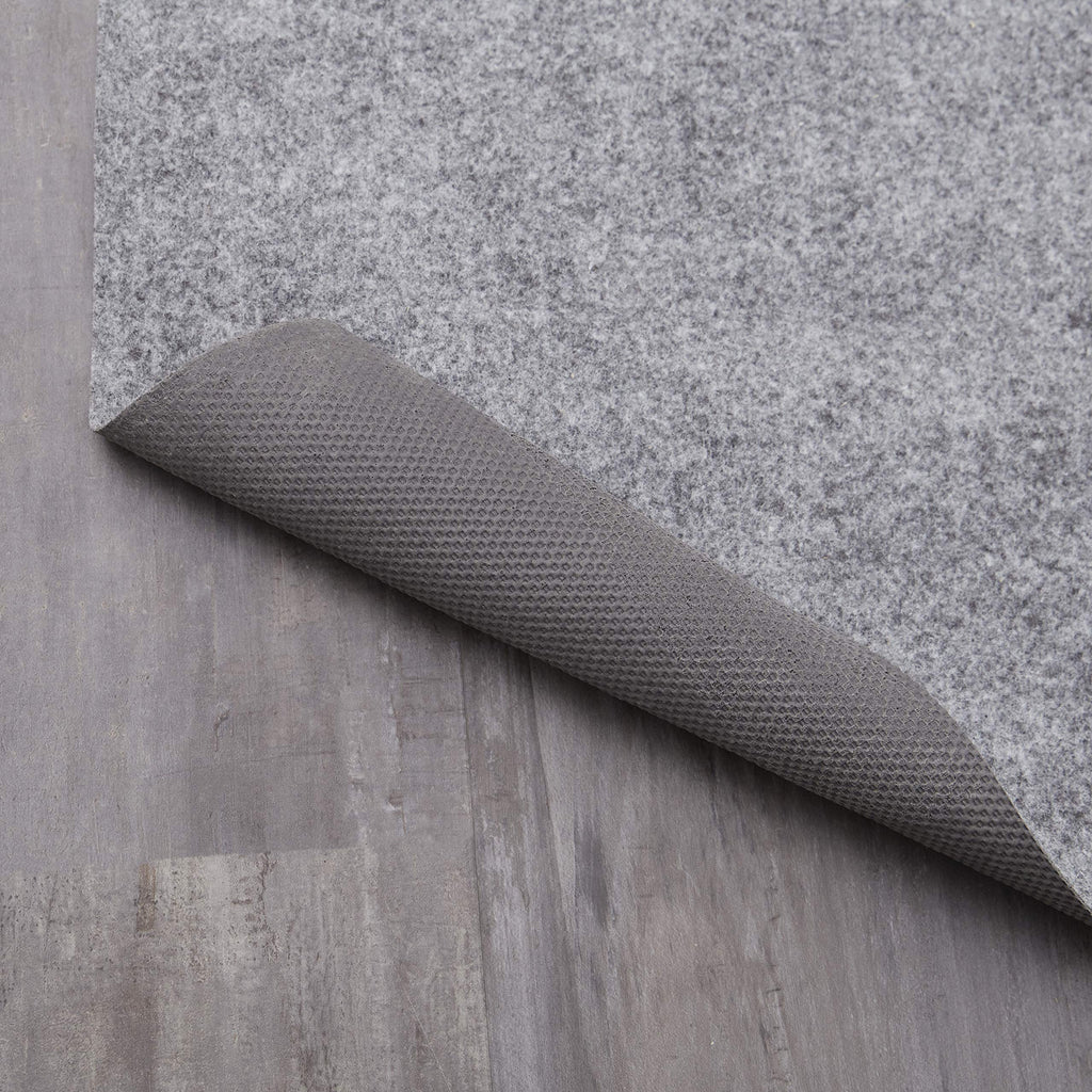 Mohawk Home 2’ x 12’ Non Slip Grip Rug Pad 1/8" Low Profile Felt Cushion + Rubber Gripper, Great for High Traffic Areas - Safe for All Floors