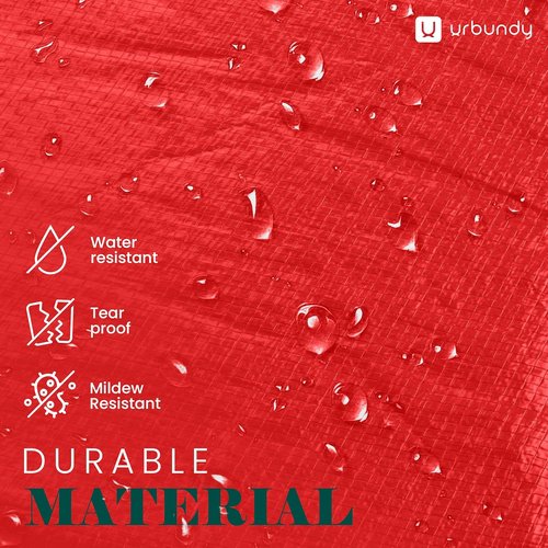 Heavy Duty Moving Bag - Red Christmas Tree Storage Bag for 7.5 Ft Trees | Year-Round Protection
