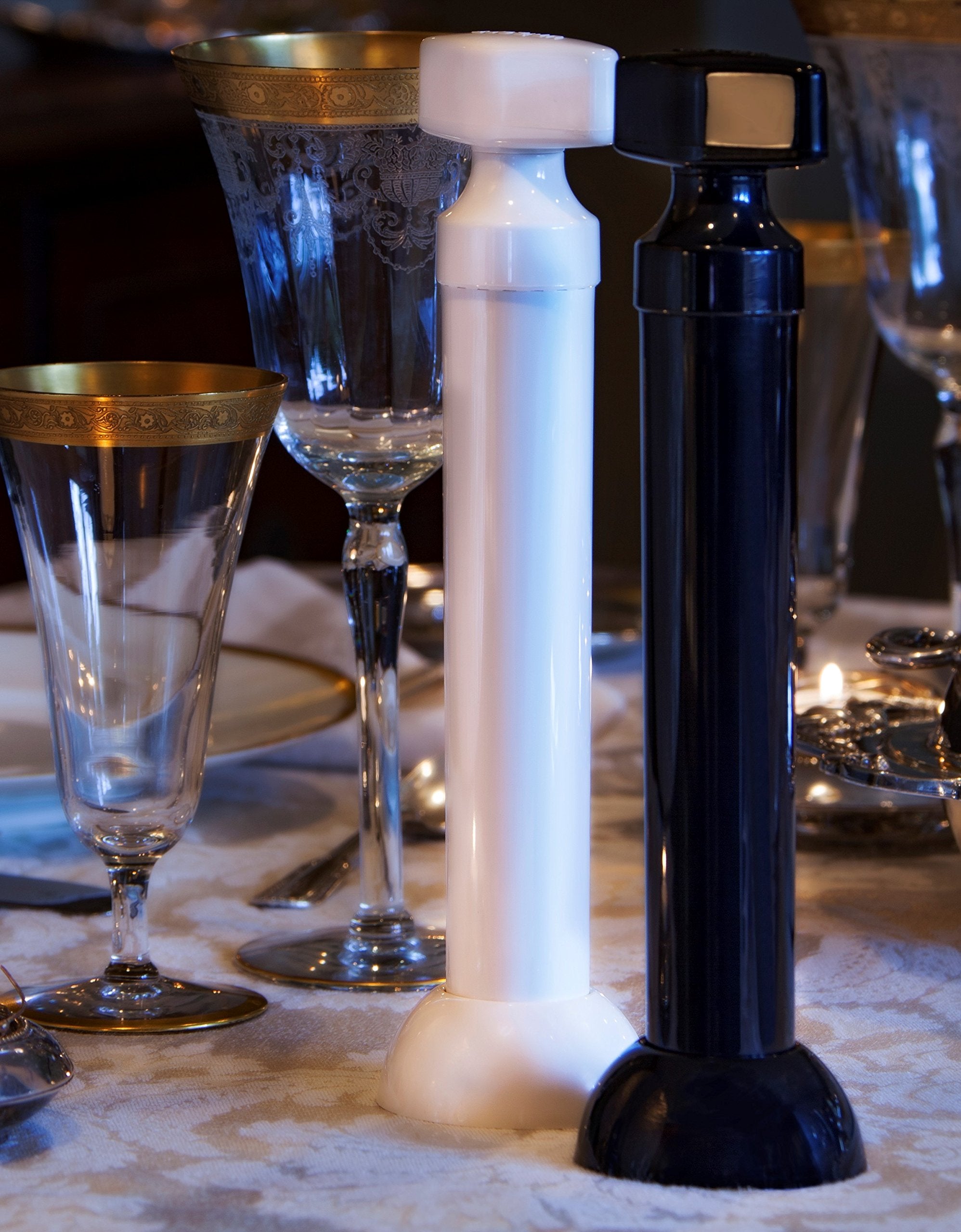 Tablestick Salt and Pepper Grinder Set