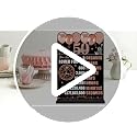 Rose Gold 50th Birthday Decoration Acrylic Table Sign with Stand