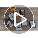 GOLDBARLEY 2x3 Mini Photo Album - 28 Pocket Portable Wallet for Instax, Polaroid & Kodak Prints