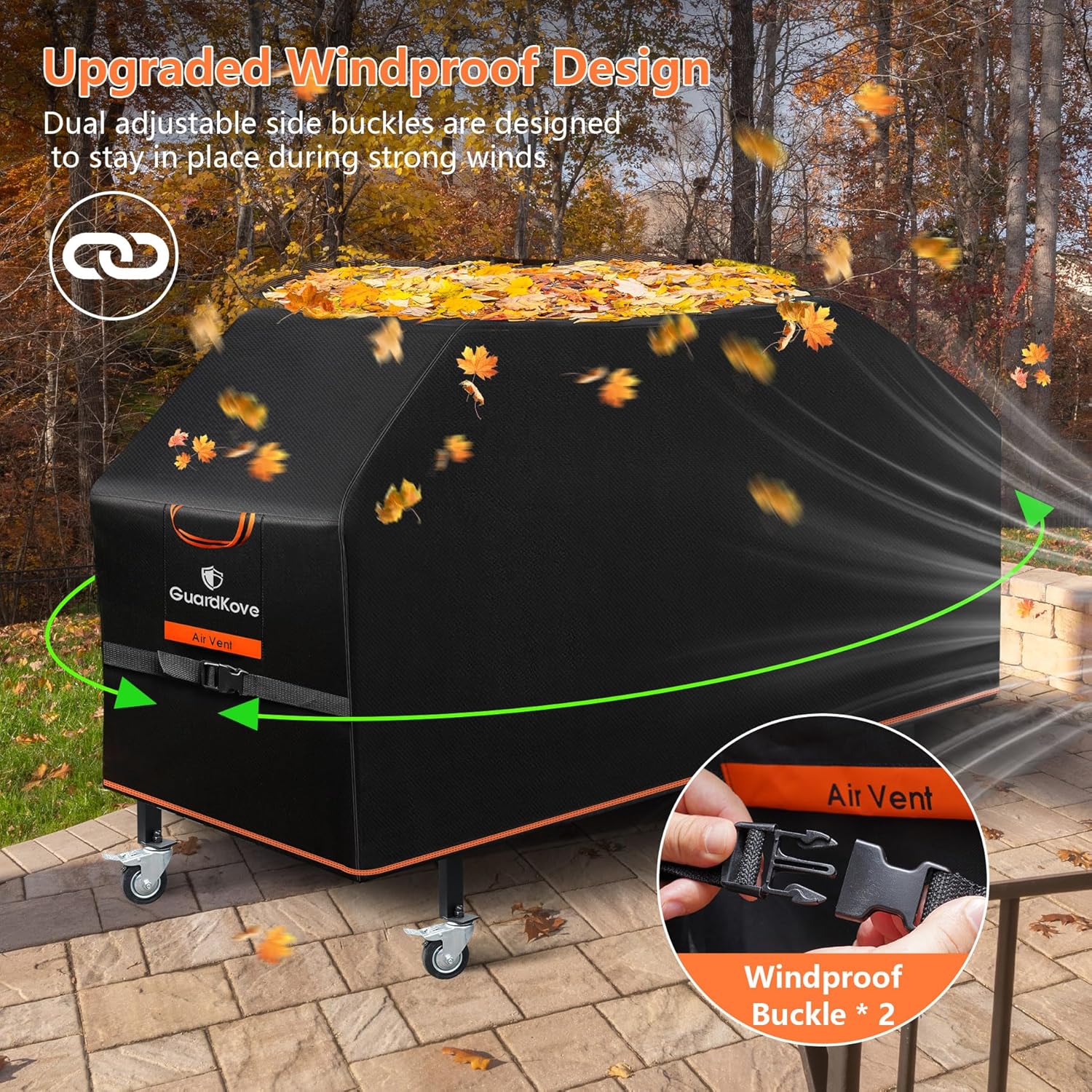 Blackstone Griddle Cover - Heavy Duty 1000D Waterproof Grill Protection | Fits 36" 4-Burner Models