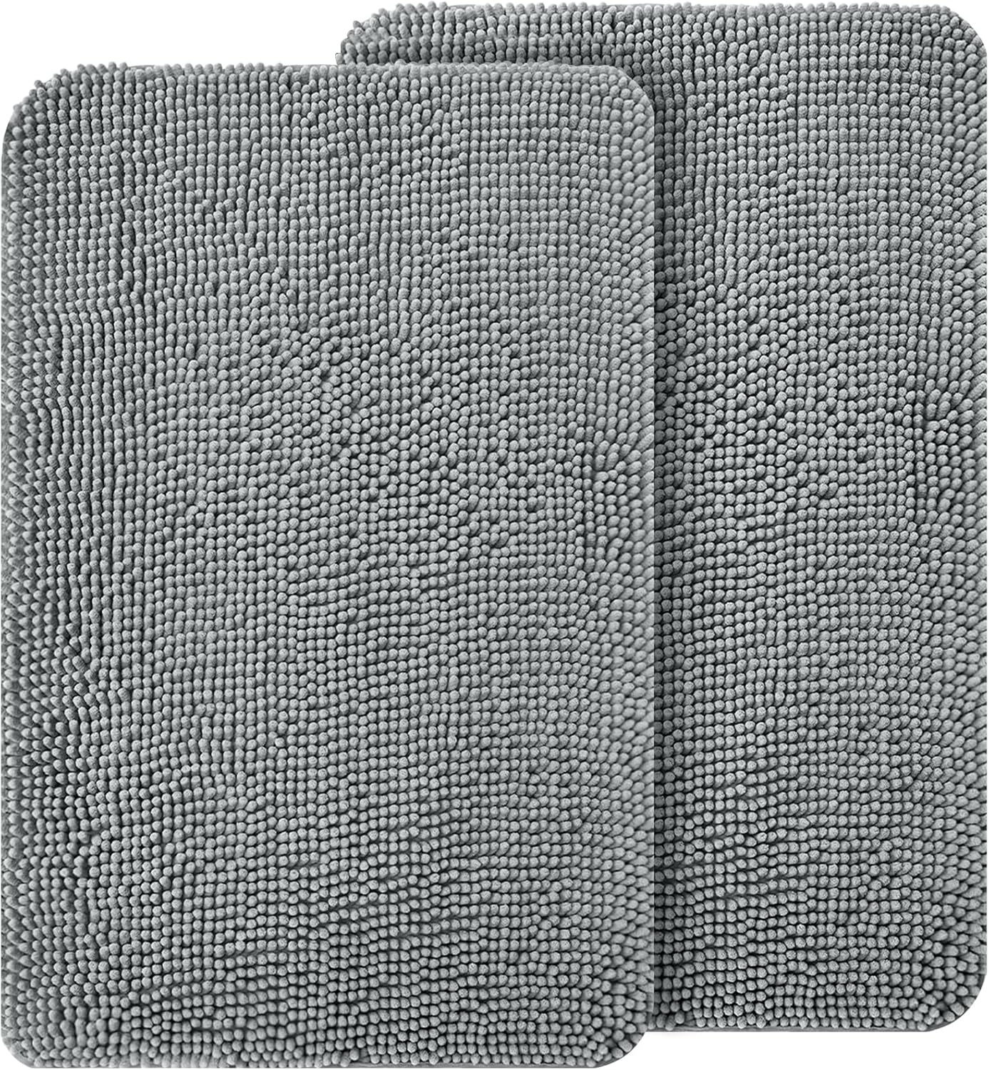 OLANLY Dog Door Mat - 3-Piece Set with 30x20 Size in Grey | Durable and Stylish Design