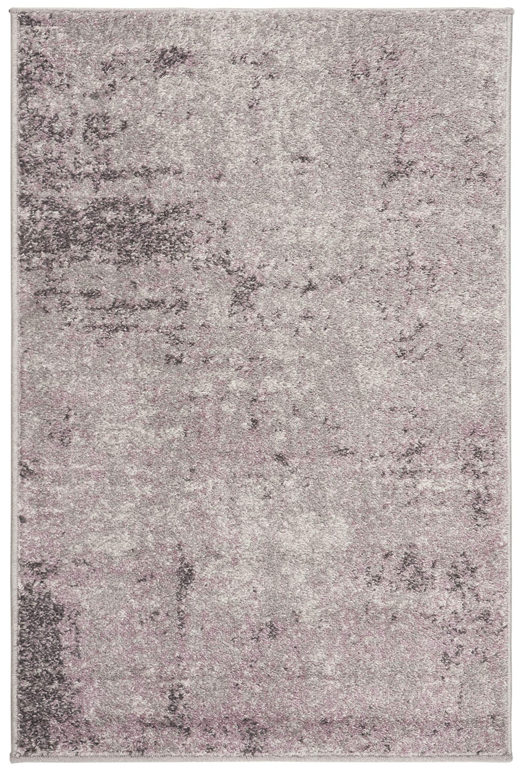 SAFAVIEH Adirondack Collection Accent Rug - 2'6" x 4', Light Grey & Purple, Modern Abstract Design, Non-Shedding & Easy Care, Ideal for High Traffic Areas in Entryway, Living Room, Bedroom (ADR130M)
