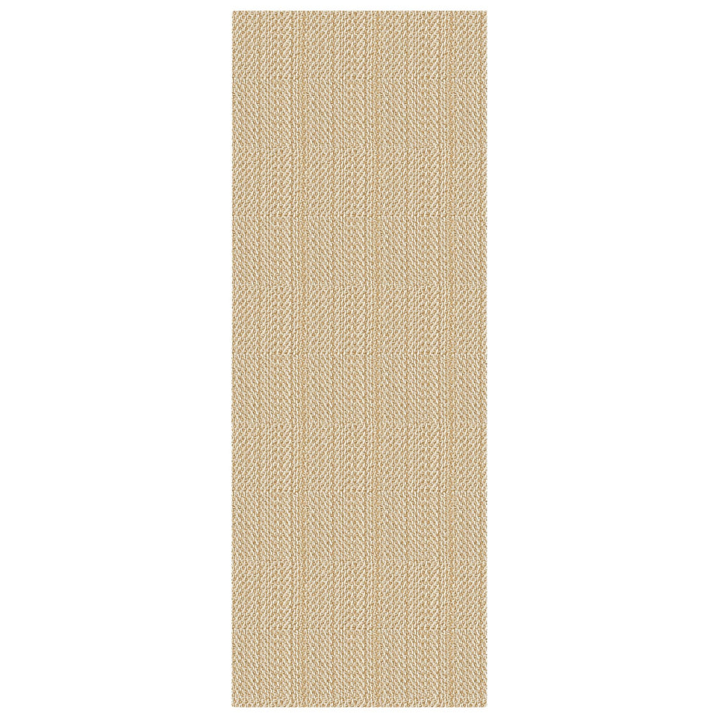 IOHOUZE Washable Runner Rug 2x6 Non Slip Runners for Hallways Entryway Runner Indoor, Kitchen Rugs Woven Cotton Floor Carpet for Kitchen Hall Entrance Bedroom, Warm Beige/Orange/Apricot