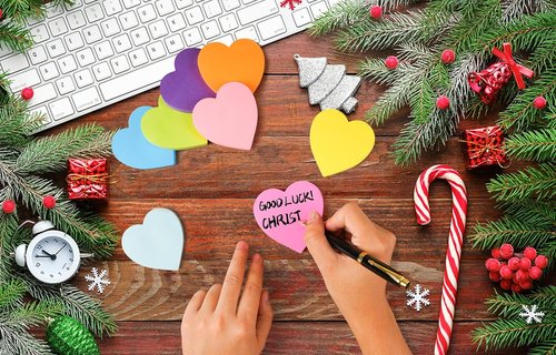 Heart Sticky Notes | 3x3 Inch | 8 Pads of Super Cute Bright Color with Strong Adhesive & Clean Removal