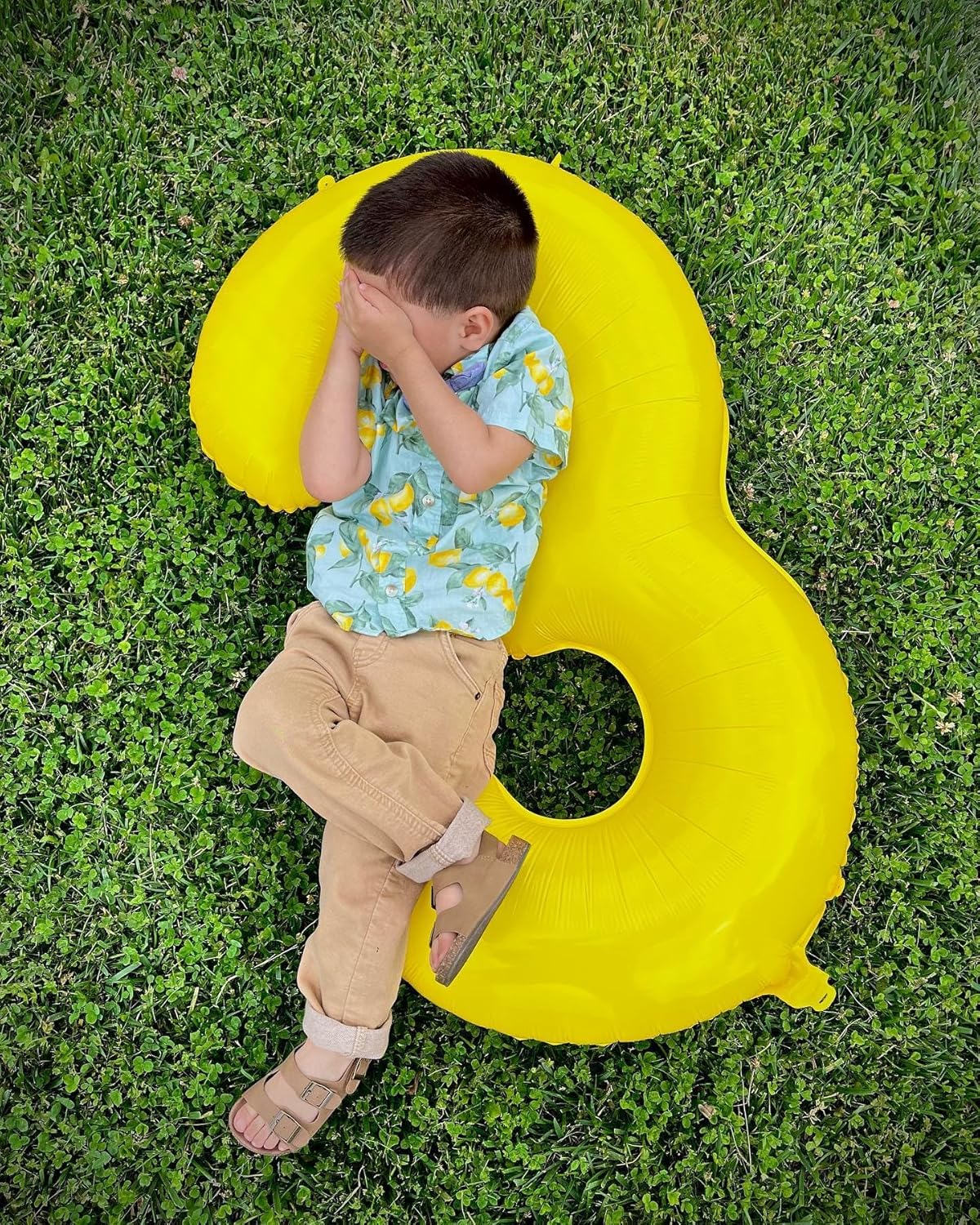 Yellow Number Balloon - 40 Inch Zero Balloon | Perfect Birthday Decorations for Women