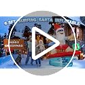 Gardentime 6.5FT Inflatable Santa Surfing Christmas Holiday Yard Decor with LED Lights