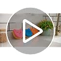 FillTouch Cat Scrub Sponges - 3 Pack, Non-Scratch, Dual-Sided