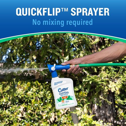 Cutter Essentials Bug Control Spray - Kills Mosquitoes on Contact | Effective Insect Repellent