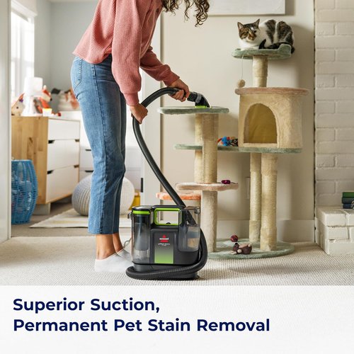 BISSELL® Little Green® Max Pet Portable Carpet Cleaner - Deep Clean Upholstery & Auto with Self-Cleaning Tool